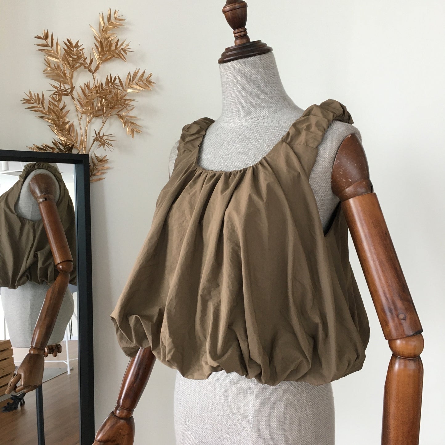 BUBBLE PUFFER TOP