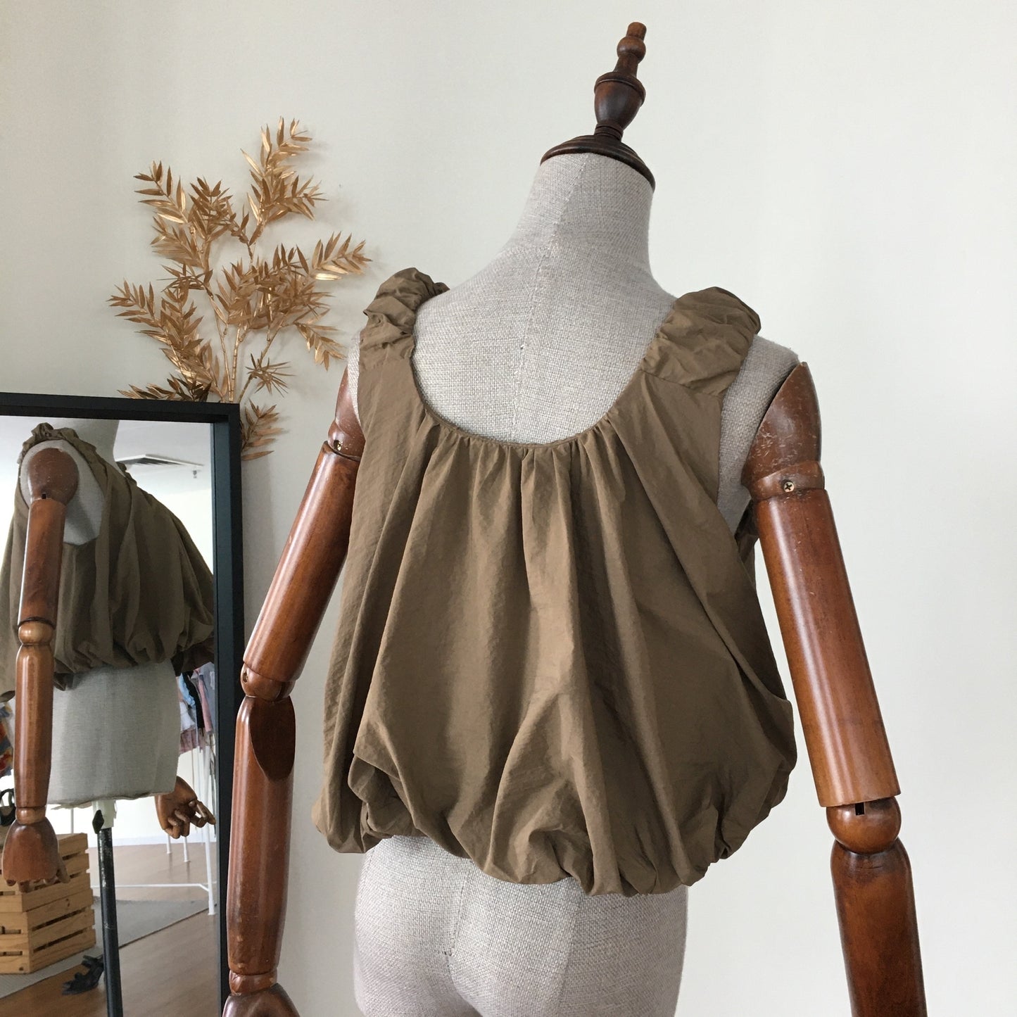 BUBBLE PUFFER TOP