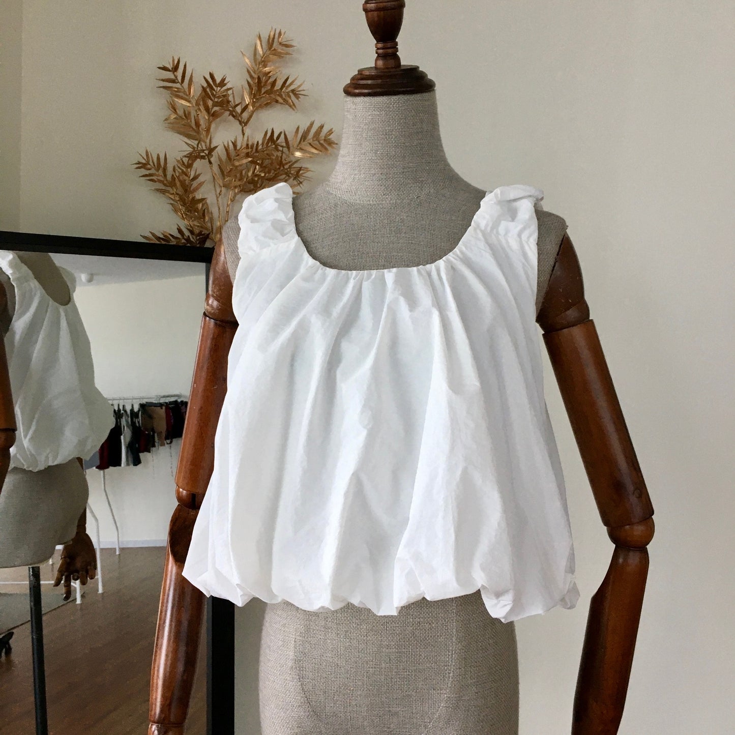 BUBBLE PUFFER TOP
