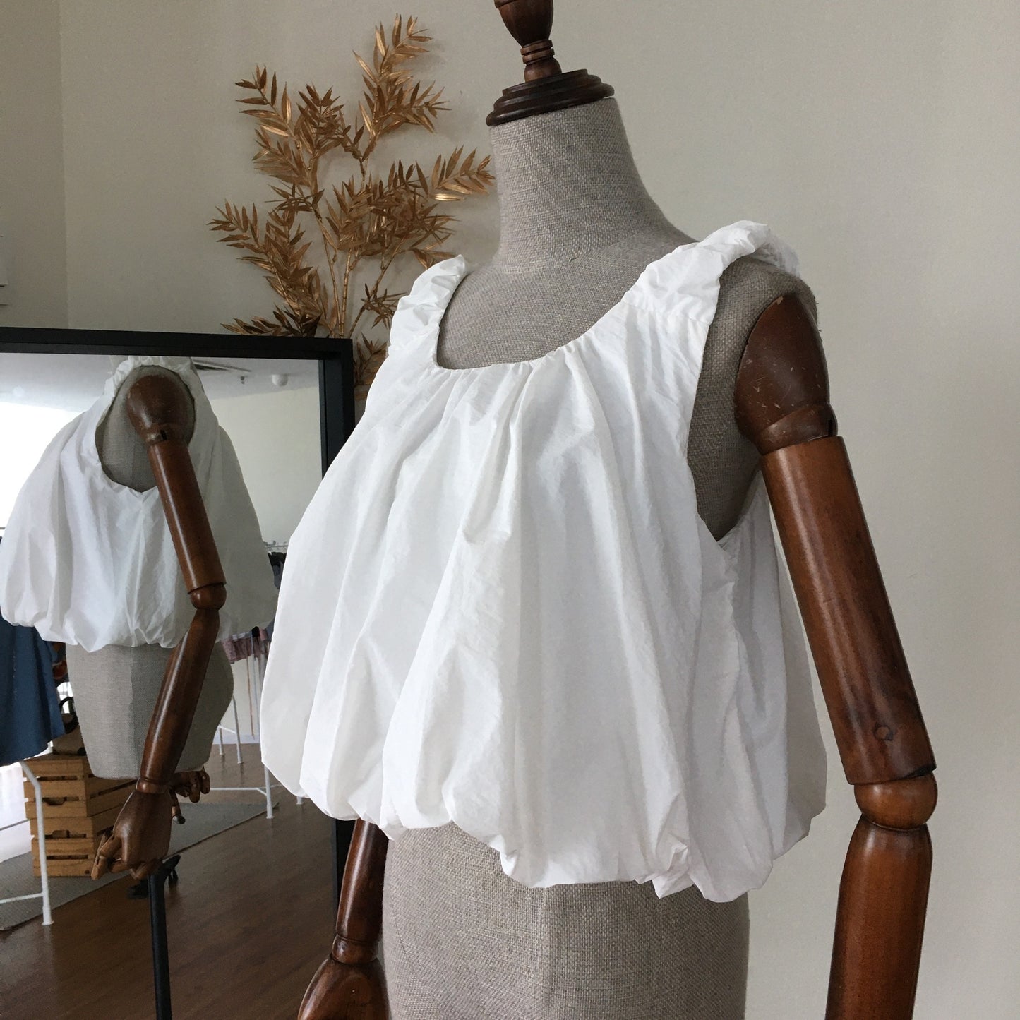 BUBBLE PUFFER TOP