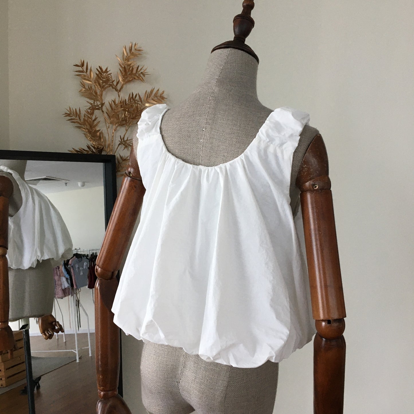 BUBBLE PUFFER TOP
