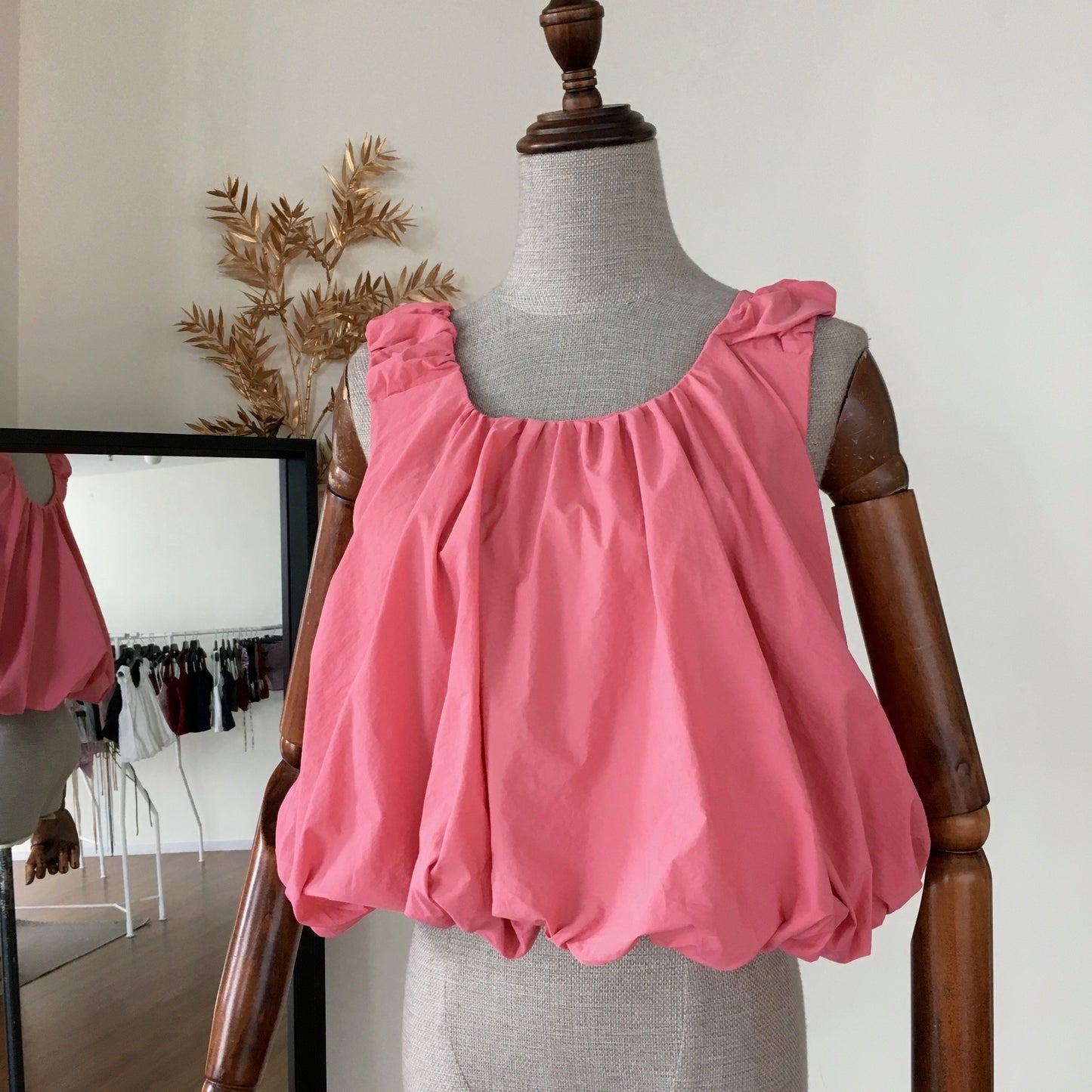 BUBBLE PUFFER TOP